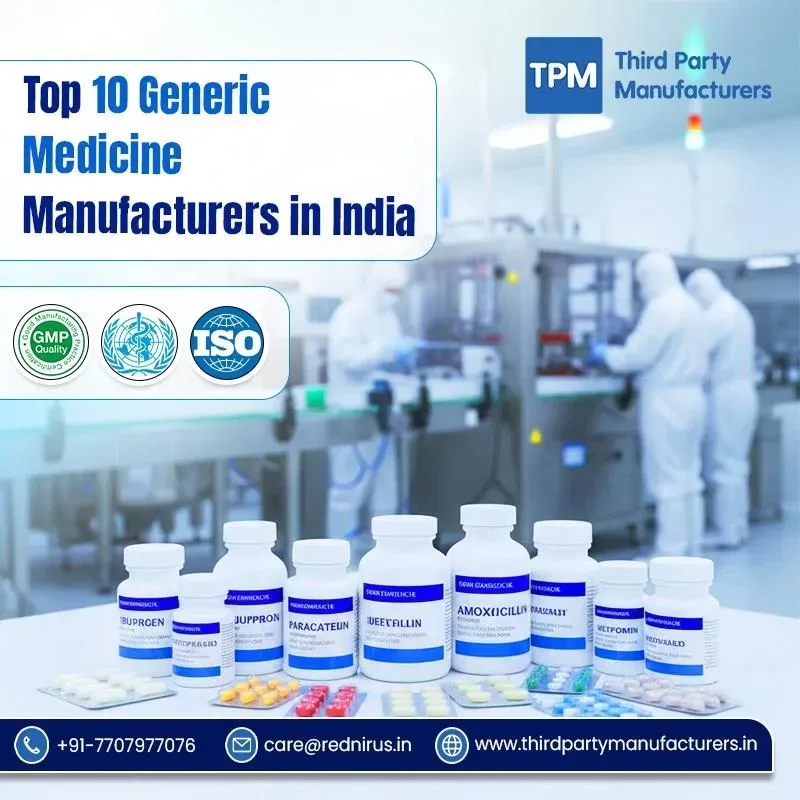 Top 10 Generic Medicine Manufacturers in India
