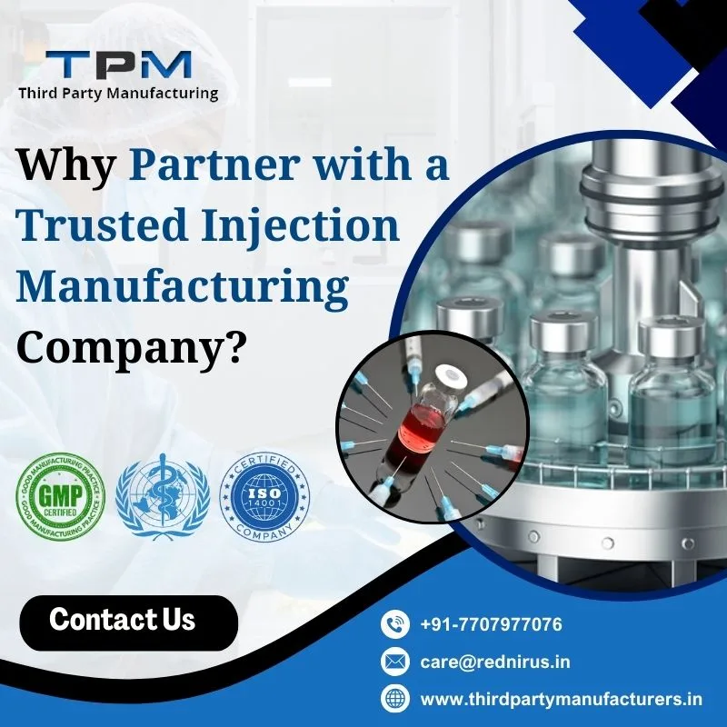 Why Partner with a Trusted Injection Manufacturing Company?