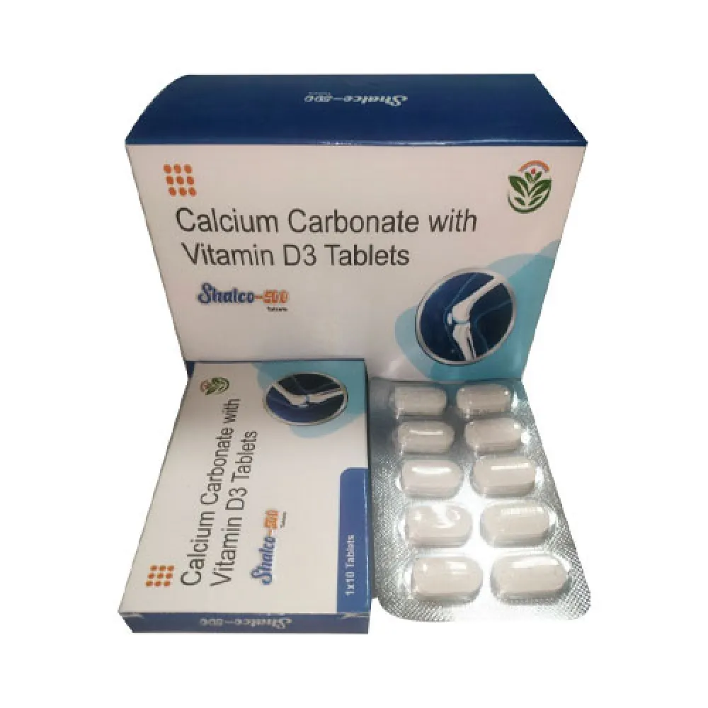 Best Calcium Carbonate with Vitamin D3 Tablets Third Party Manufacturing Company